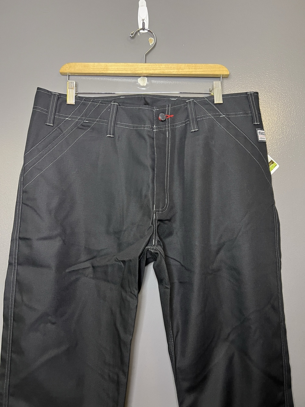 Mascot Pants Mens 38x35 Black Thasos Frontline Workwear 09279-154-09